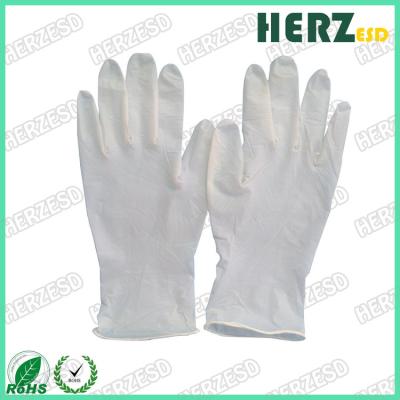 China Exam Grade ESD Hand Gloves / Nitrile Gloves Anti Static 12 / 9 Inch Size for sale