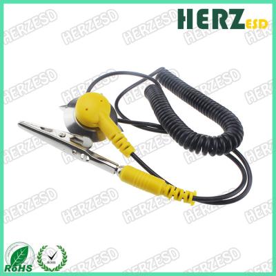 China Banana Plug Cord ESD Safety Strap For Electronic / Pharmaceutical Industry for sale