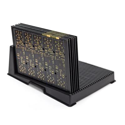China Minimizing Storage Space ESD PCB Racks / ESD PCB Holder L Type Slot Width 5mm for sale