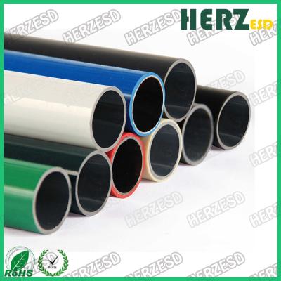 China Assemble Lab Furniture ABS Coated Pipe , Lean Pipe System With Full Set Joint for sale