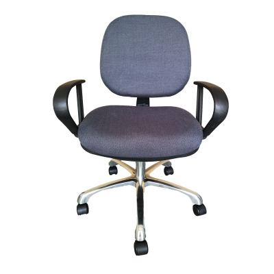 China Cadeiras seguras do ESD do braço roxo de nylon da sala de limpeza do rodízio à venda