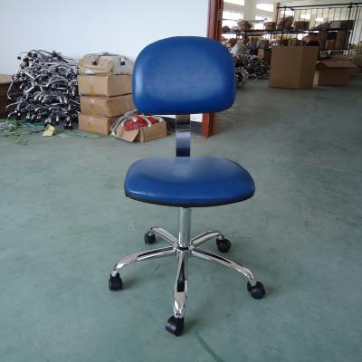 Cina 10e9 sedia di cuoio antistatica di sicurezza dell'unità di elaborazione ESD del raggio di ohm 320mm in vendita
