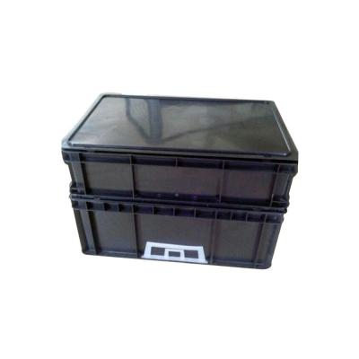 China Reinforced Thermoset Polyester 600x400 Circulation ESD Storage Bins for sale