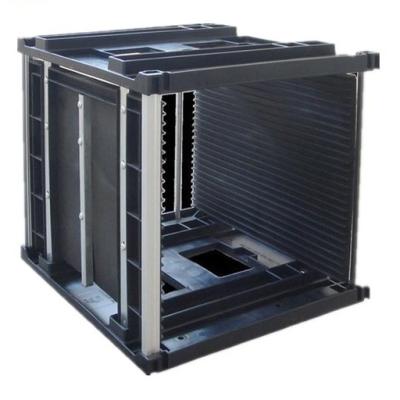China SMT Anti Staic Conductive Fiber ESD Reel Racks Stackable for sale