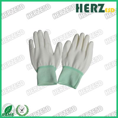 China ESD Palm Coated Glove With Palm ESD Antistatic Safety Gloves ESD Finger Coated Glove for sale