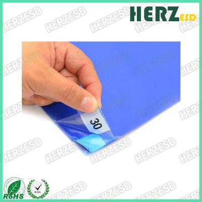 China 18'' Cleanroom Sticky Mats For Electronic Factory Adhesive Tacky Floor Mat for sale