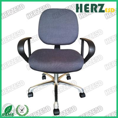 中国 Lab Factory Office Adjustable Swivel Desk Chairs ESD Anti Static With Arm Rest 販売のため