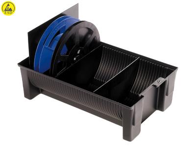 Chine Anti stockage statique électronique de bobine de Tray For SMT de boîte de bobine de boîte de rangement d'ESD 410 *190 *110mm à vendre