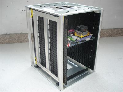China Heat Resistance Type SMT ESD Magazine Rack For 50 Pcs PCB Storage for sale