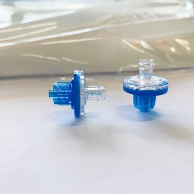 China 0.22μm Hemodialysis Inline Hydrophobic Filter With PTFE Membrane for sale