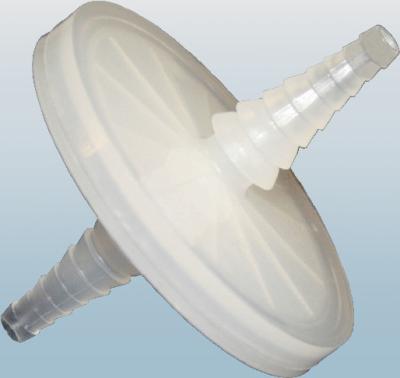 China Stepped Barb Hydrophobic Bacterial Vent Filter For Suction Machines And Tubing for sale