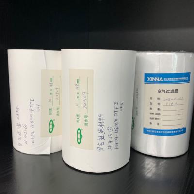 Китай 0.1 Микронный гидрофобный мембранный фильтр из ПТФЕ для стерильной вентиляции продается