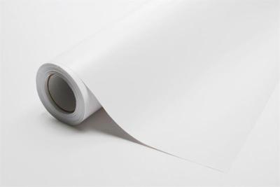 China Auto Vehicles Decoration Printable Vinyl Sticker Paper Roll White Matt Car Wrap 18m for sale
