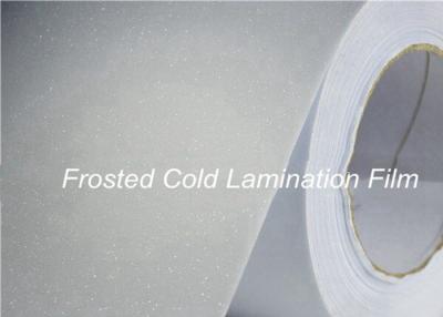 China Protective 0.5mm Frosted PVC Cold Laminating Film Roll For Photo Album for sale