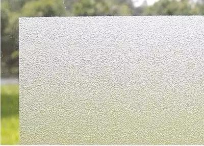 China Modelo claro helado adhesivo de la ráfaga de la arena de la película de la ventana de la aislamiento desprendible decorativa en venta