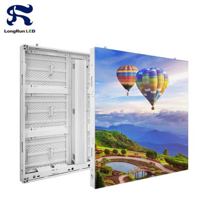 China Outdoor Full Color LED Video Wall Cabinet High Resolution LED Large Screen Display for sale
