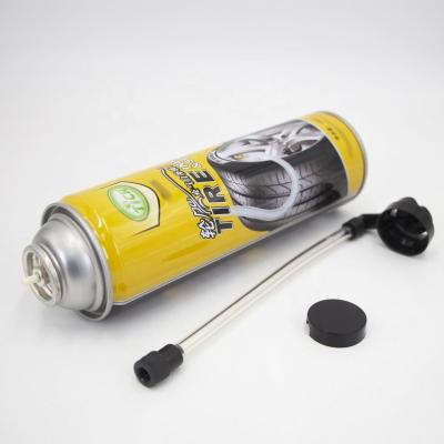 China Tire Repair Inflator Aerosol Spray Cap No Corrosion OEM Accepptable for sale