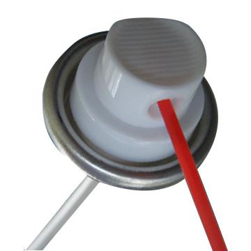 China 1.0mm Orifice Diameter Silicon Aerosol Actuator For Silicon Spray Tin Cans for sale