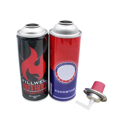 China Reliable Butane Gas Cartridge for Outdoor Camping and Cooking - High-Quality Portable Fuel Canister for sale
