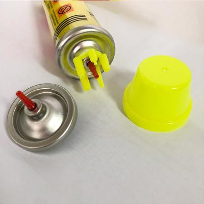 中国 yellow Non Leakage Butane Gas Lighter Refill For Candle Lighting 販売のため