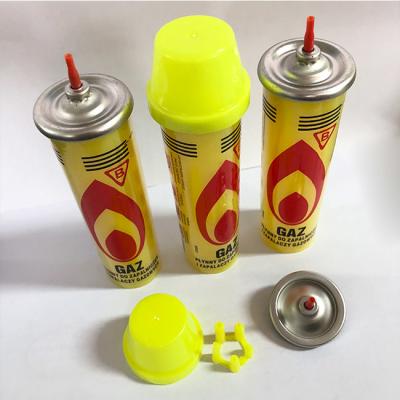 China Convenient Butane Fuel Lighter Refill Can For Everyday Use Leakproof for sale