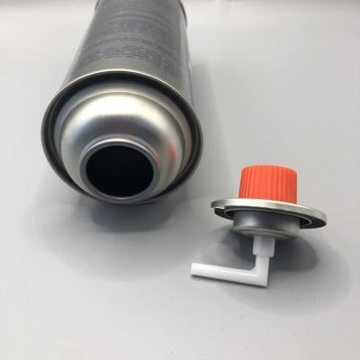 China Buna Outer Gaske Gas Cylinder Valve for Butane Fuel Canister and Butane Gas Cartridge à venda