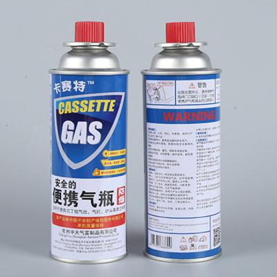 Chine CMYK 4 couleur et couleur Pantone Bouteille de gaz de butane avec conception murale droite à vendre