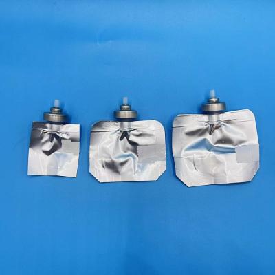 China Silver Cylinder Aerosol Bag On Valve with Customized Capacity for sale