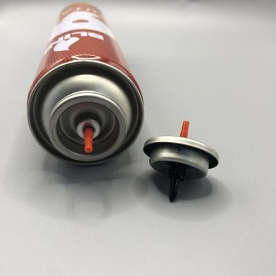 China Ergonomic Gas Lighter Refill Valve Plastic Butane Gas Stem Red Color for Long-lasting for sale