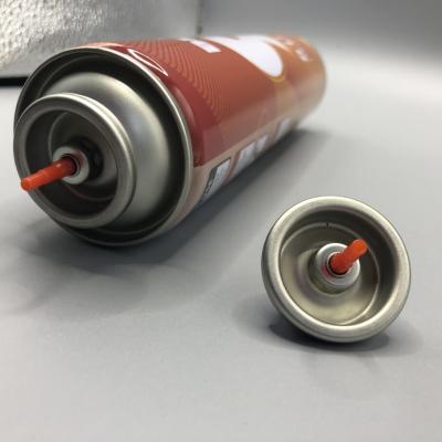中国 Inverted Housing Gas Lighter Refill Valve with Refillable Mounting Cup Both Sides and Clear Lacquered Tinplate 販売のため