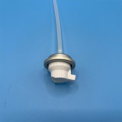 China Válvula de pulverização de brilho capilar premium com atuador - acabamento brilhante e proteção térmica - grau profissional à venda