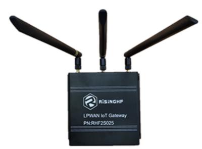 China RHF2S025 LoRaWAN Indoor Gateway With Multi Channel Transceiver SX1308 And MTK Platform for sale