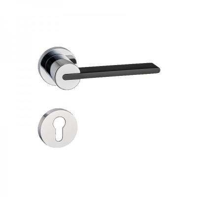 China Springboard Modern Exterior Door Handle Sets Customized Color / Shape for sale
