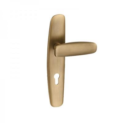 China Safety Sailboat Brass Door Lock Handle Furniture Hardware for sale