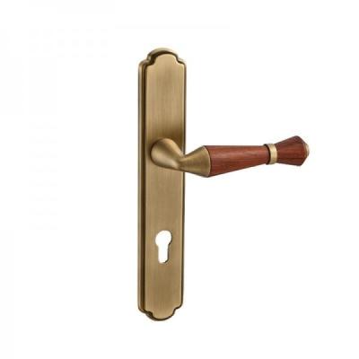 中国 EBのサテンの青銅色の終わりを用いるインドの現代真鍮のドア ハンドル 販売のため