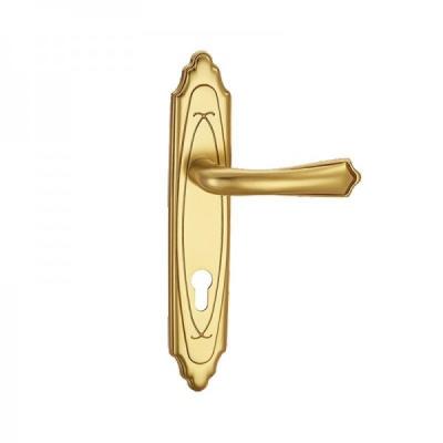 China Goldfish Brass Door Locks And Handles MPOV Finish Scratch Prevention for sale