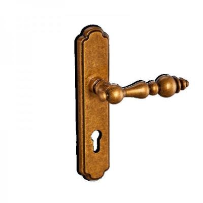 China Venus Ancient Bronze Classic Brass Door Handles Scratch Prevention for sale