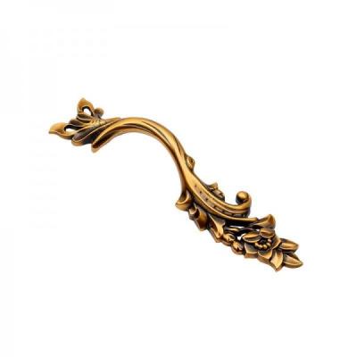 China Luxury Classic Brass Copper Door Handles Exterior Door Knob Anti Thief for sale