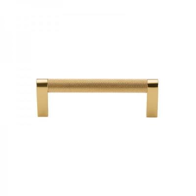 China Brass Cabinet Hardware Door Pull Handles With MPOV Finish for sale