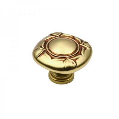 China MPOV Finish Antique Brass Drawer Pull Handles Home Decoration for sale