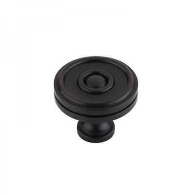 China Tipo moderno dos botões pretos e de bronze do armário para o hardware da mobília do hotel da casa à venda