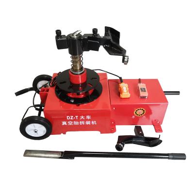 China 2 Demounting Heads Semi Automatic Universal Truck Tyre Changer for sale