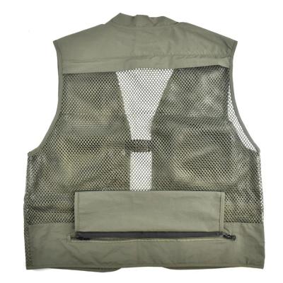 China Fabric Breathable Fishing Vest Multifunctional Lightweight Tool Vest for sale