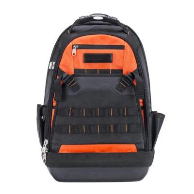China Extra Large Heavy Duty Tool Backpack 1680D Nylon Fabric Backpack For Professionals for sale