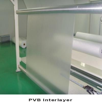 China Película de la capa intermediaria de PVB para la gafa de seguridad laminada de las paredes de cortina/de los tragaluces/toldo en venta