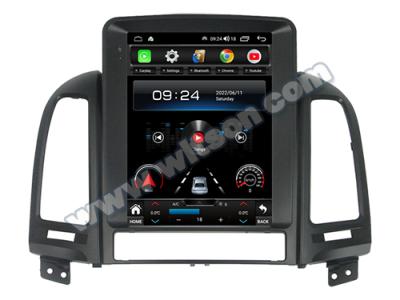 China 9.7'' Tesla Vertical Screen For Hyundai Santa Fe 2 2006-2012 Android Car Multimedia Player for sale