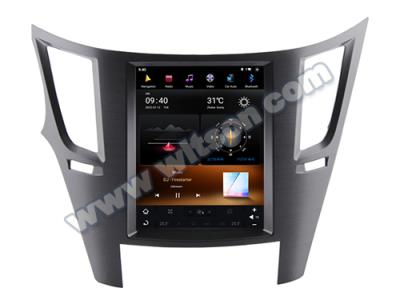 Chine 10,4 » écrans verticaux de Tesla Android d'écran pour le legs 4 5 de Subaru à l'intérieur 2009-2014 Pla de GPS Carplay de stéréo de multimédia de voiture à vendre