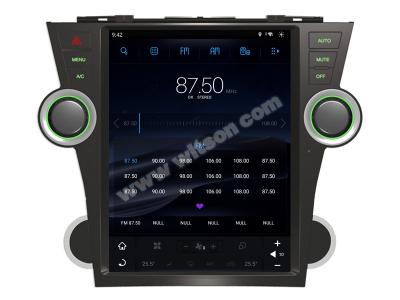 China 12,1” pantallas verticales de Tesla Android de la pantalla para el estéreo 2007-2013 de las multimedias del coche XU40 del montañés 2 de Toyota en venta