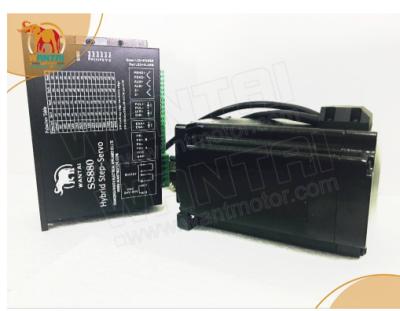 China easy servo! Wantai 4-Lead Nema34 closed loop 86HBM100-1000-1 6A 12N-m(1700oz-in) 1000 LINE CE ROHS ISO CNC 3D printer for sale