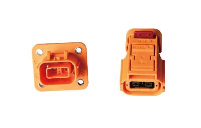 China 2 Pin Plug And Socket Connectors , IP67B High Voltage Electrical Connectors for sale
